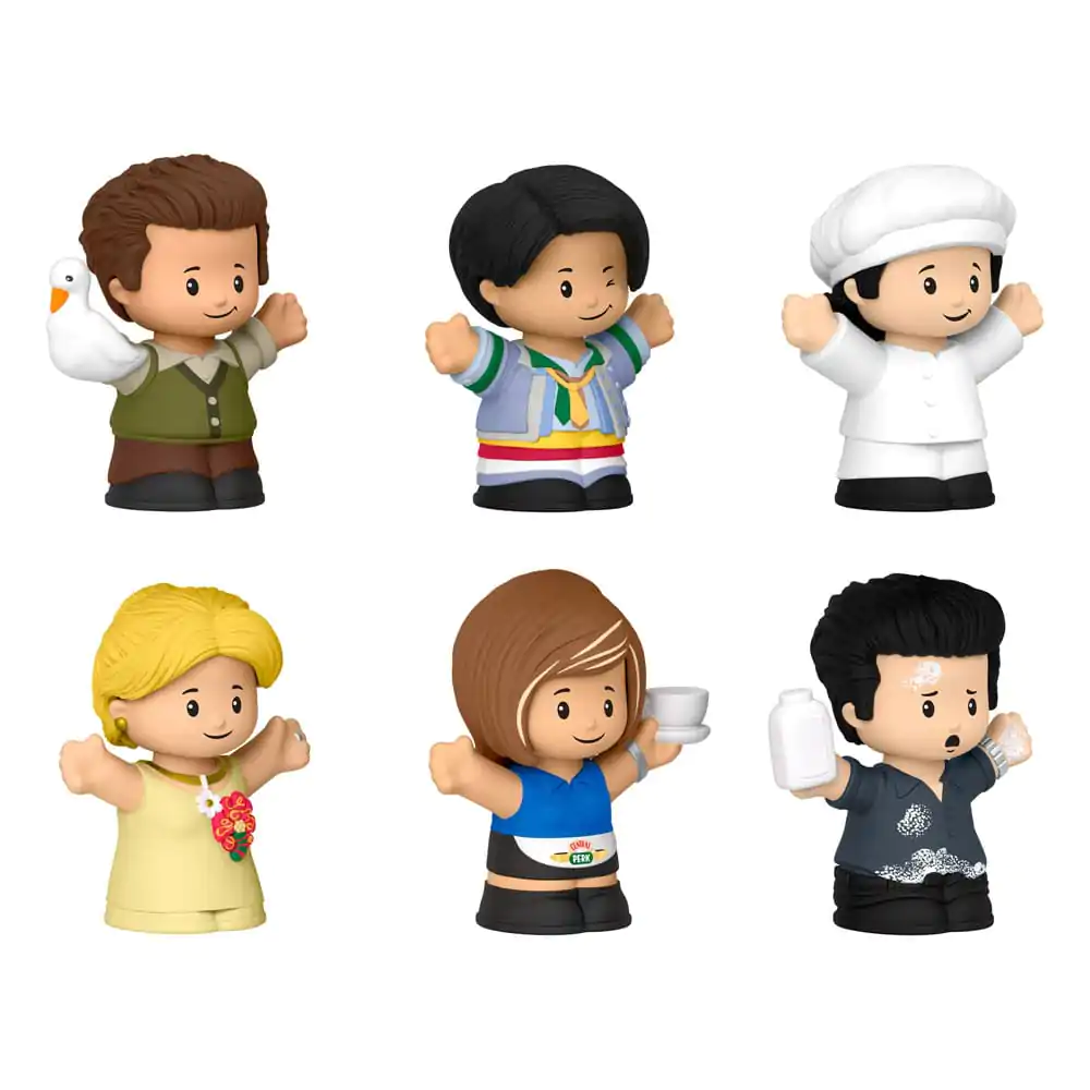 Friends Fisher-Price Little People Collecter Mini figúrky 6-Pack 7 cm produktová fotografia