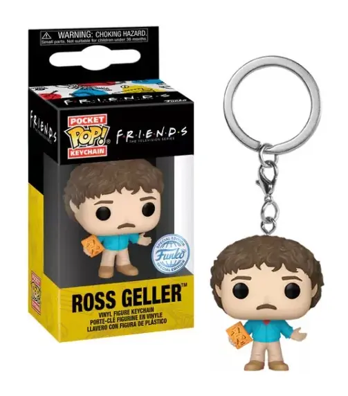 Prívesková figúrka Funko POP Keychain Friends Ross Geller Exclusive 9 cm termékfotó