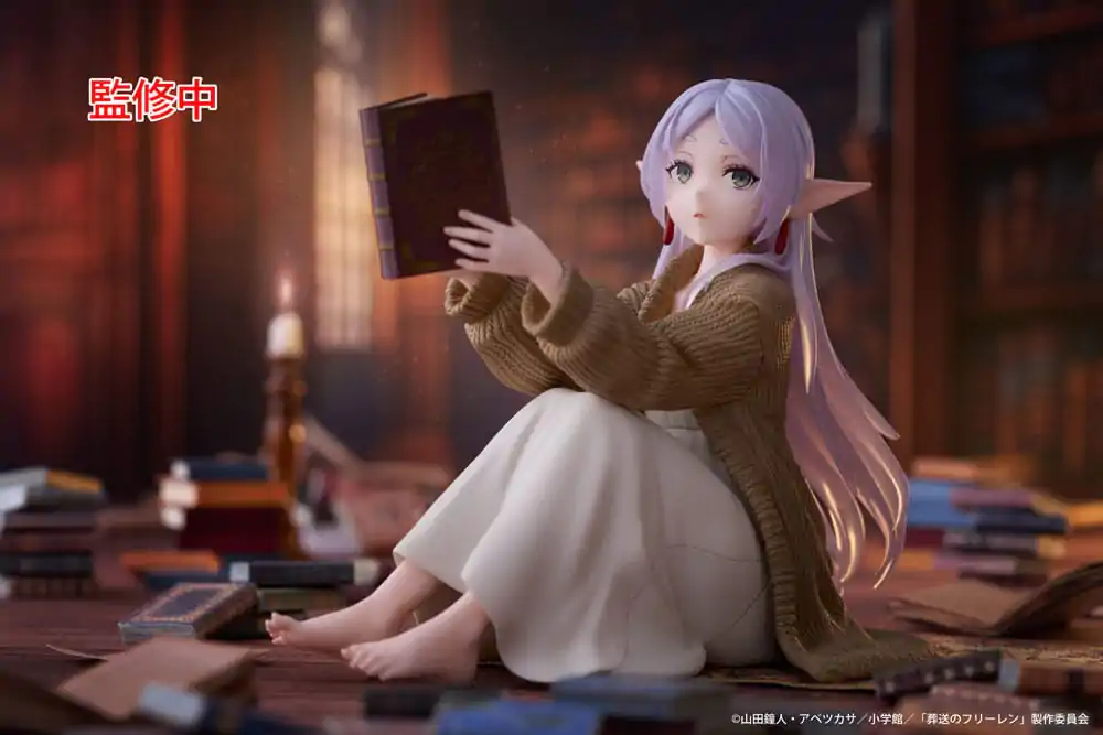 Frieren: Beyond Journey's End PVC Soška Desktop Cute Figure Frieren Roomwear Ver. 13 cm produktová fotografia