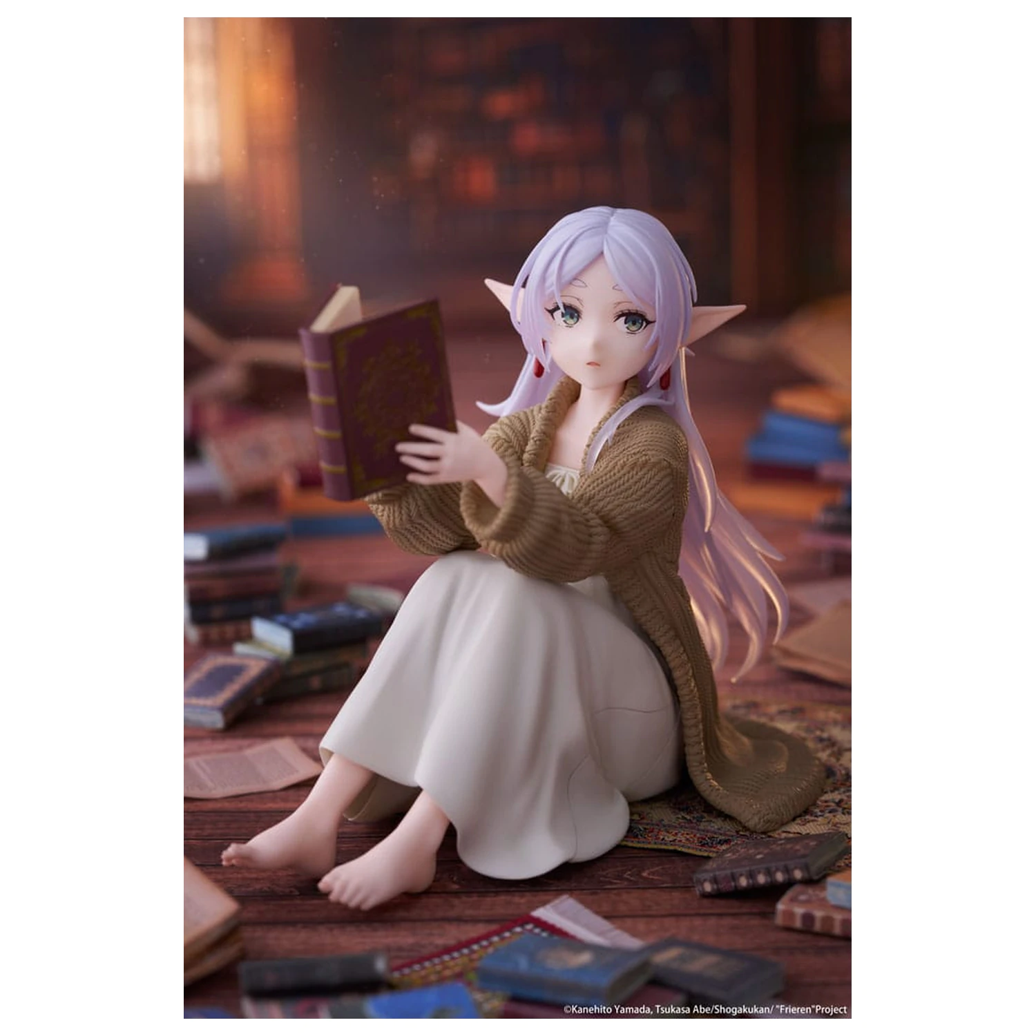 Frieren: Beyond Journey's End PVC Socha Stolová Roztomilá Figúrka Frieren Roomwear Ver. 13 cm produktová fotografia