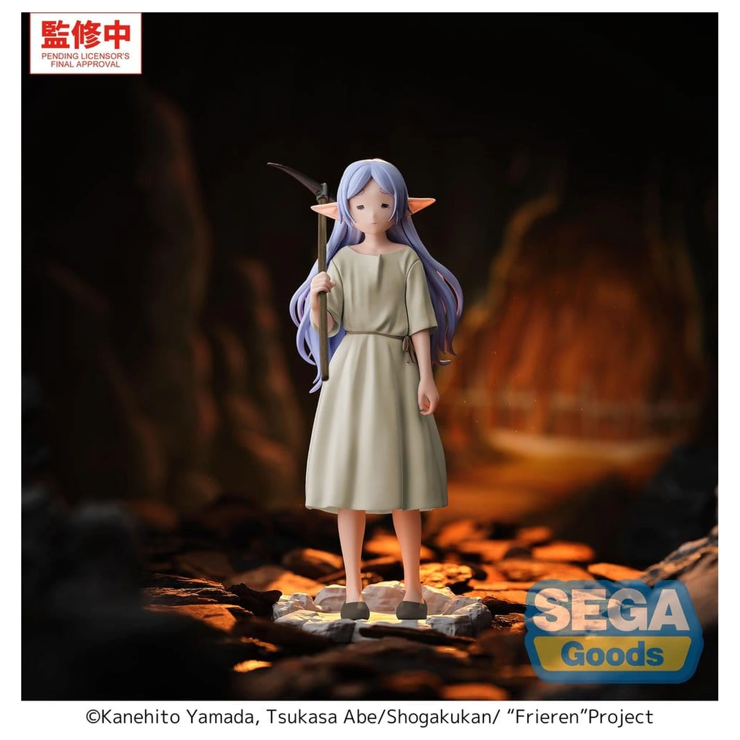 Frieren: Beyond Journey's End Vysokokvalitná PVC figúrka Frieren - I Am Forced to Slave Away in the Mines for Three Centuries 18 cm produktová fotografia