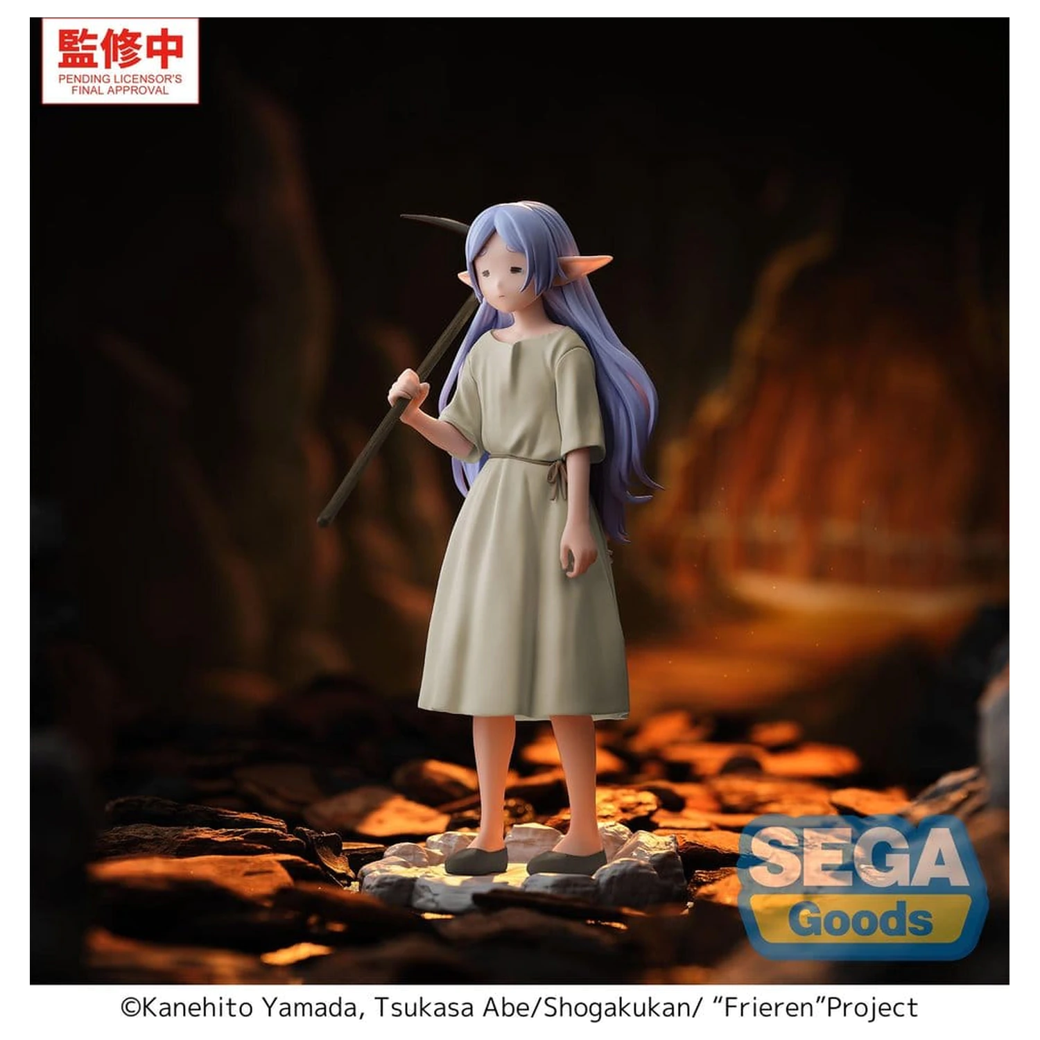 Frieren: Beyond Journey's End Vysokokvalitná PVC figúrka Frieren - I Am Forced to Slave Away in the Mines for Three Centuries 18 cm produktová fotografia