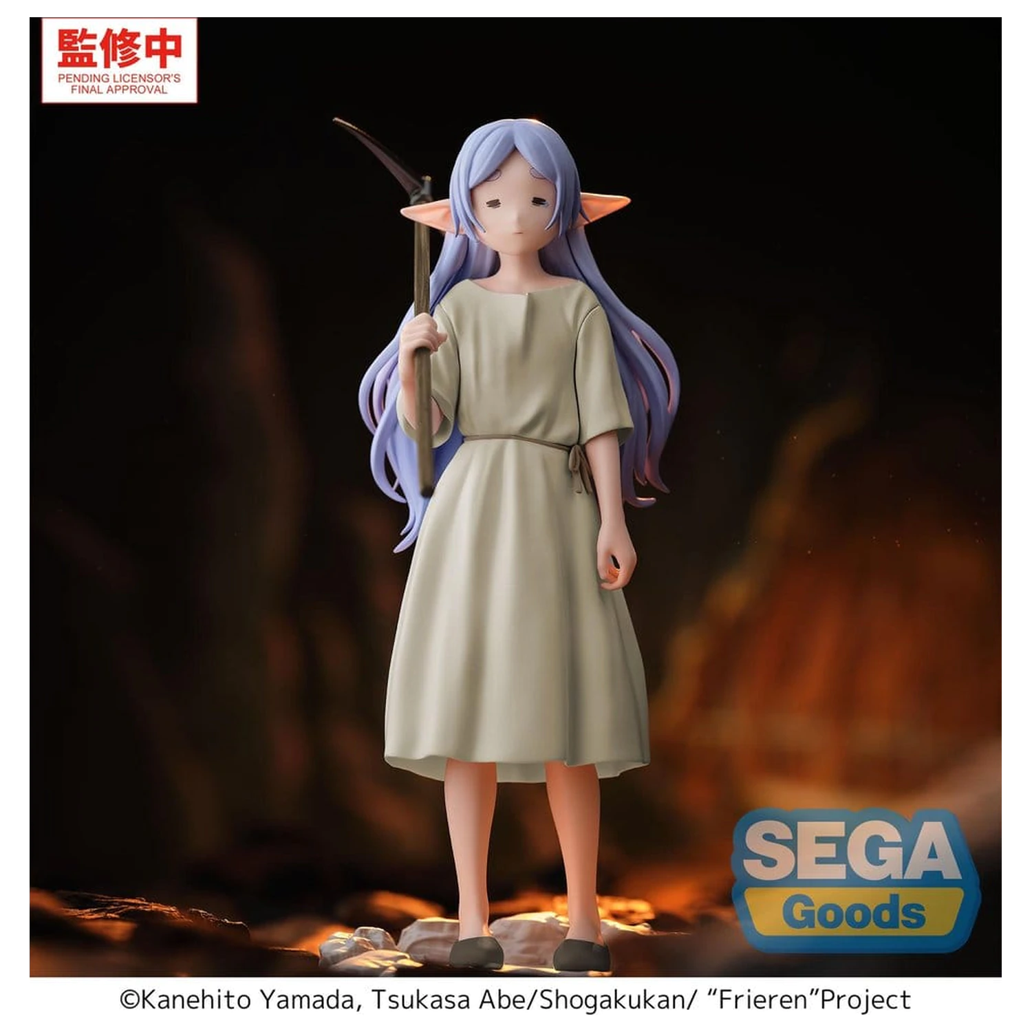 Frieren: Beyond Journey's End Vysokokvalitná PVC figúrka Frieren - I Am Forced to Slave Away in the Mines for Three Centuries 18 cm produktová fotografia