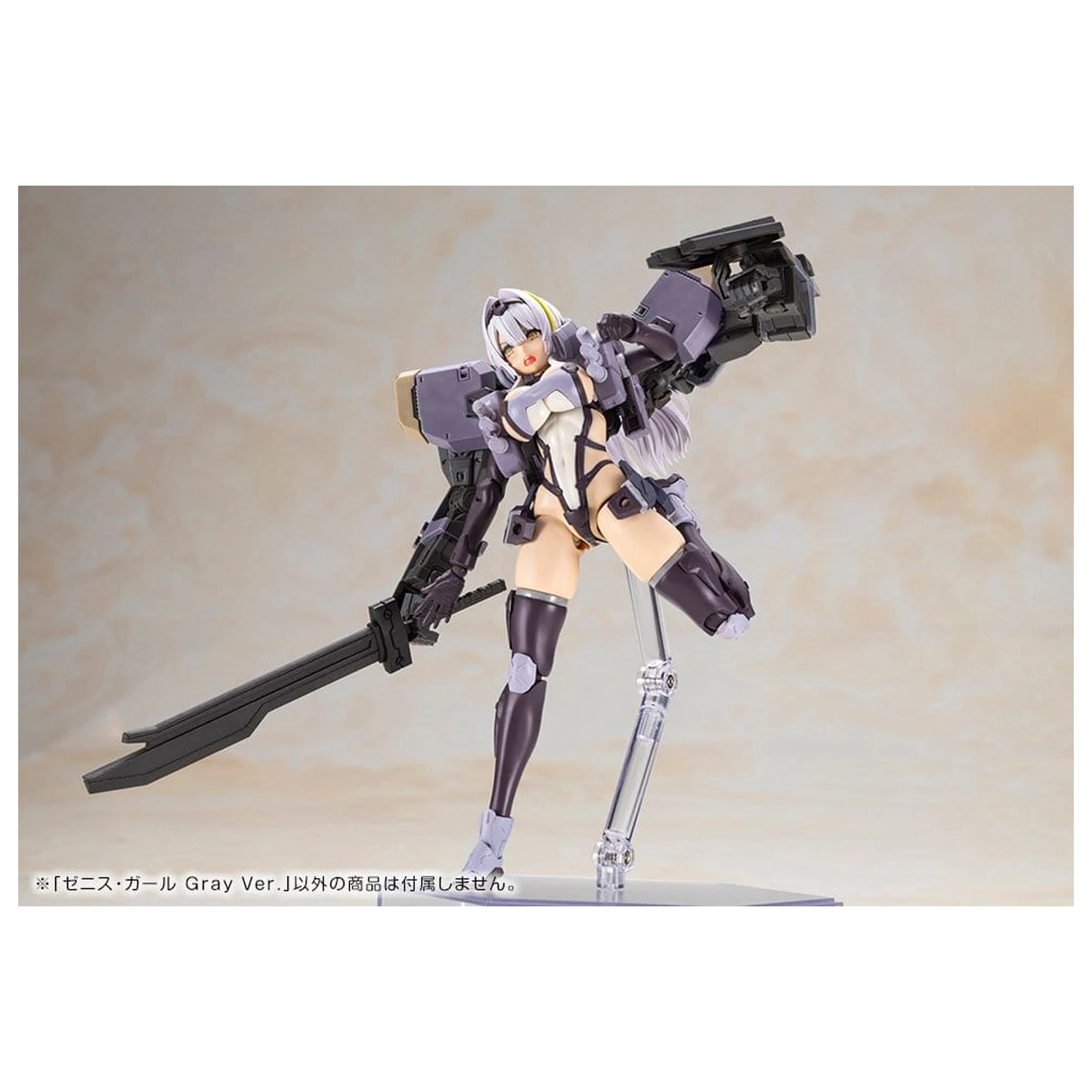 Front Mission Plastový Model Non Zenith Girl Gray Ver. 16 cm produktová fotografia