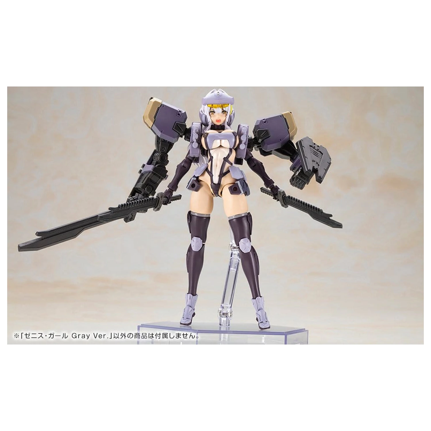 Front Mission Plastový Model Non Zenith Girl Gray Ver. 16 cm produktová fotografia