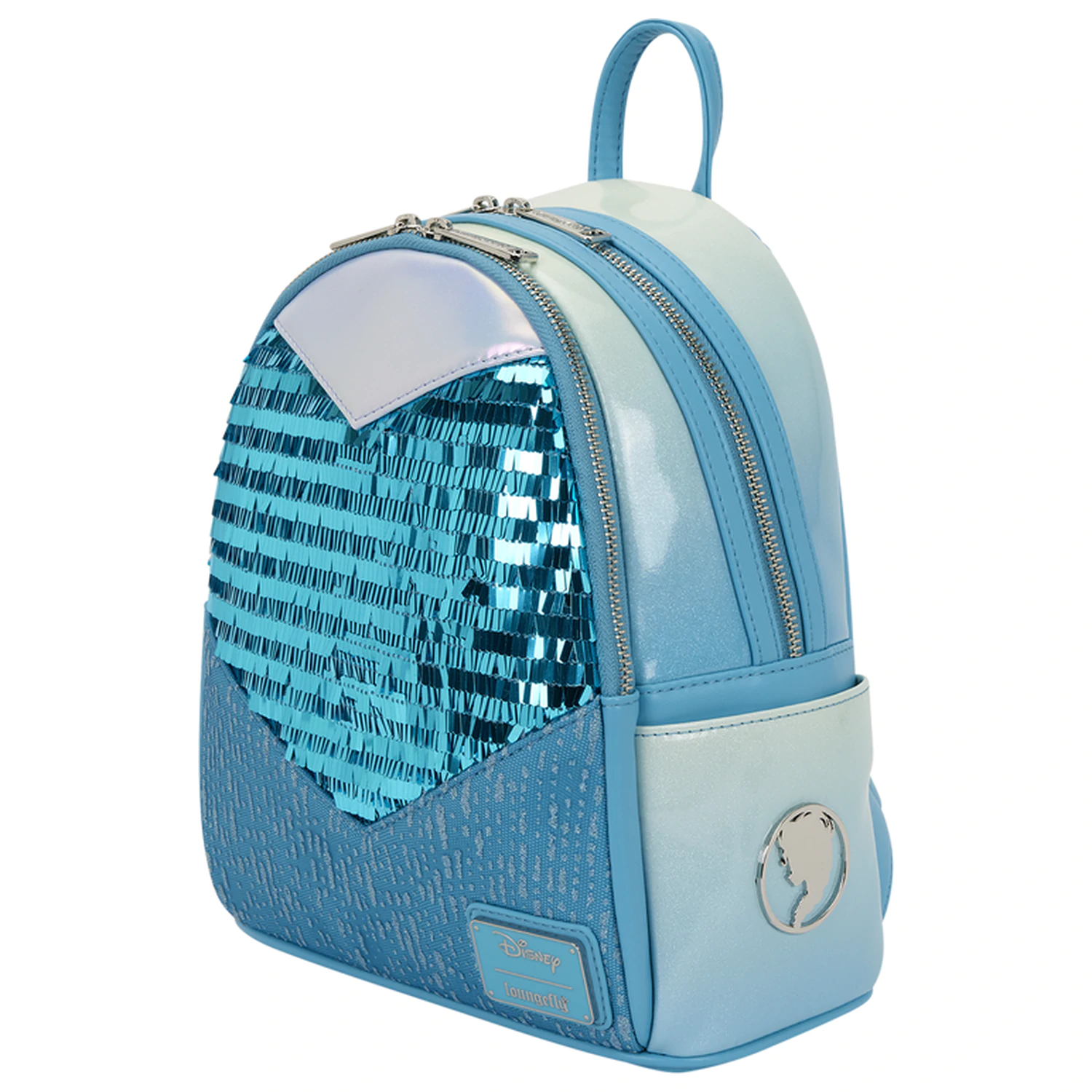 Frozen Elsa "Glitter" Mini Batoh Loungefly produktová fotografia