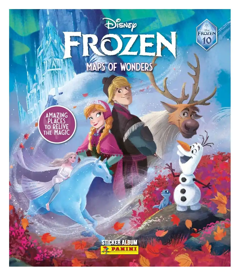 Frozen - Maps of Wonder Sticker Collection Album *German Version* termékfotó