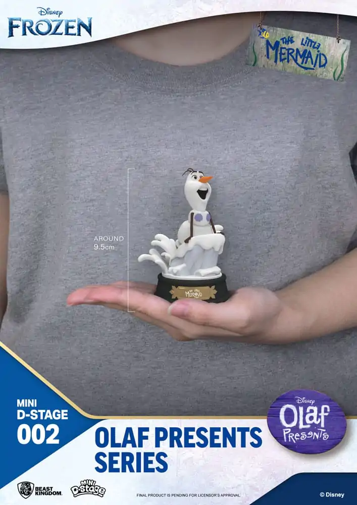 Mrazená Mini Diorama Stage PVC Socha Olaf Presents Olaf Aladdin 12 cm produktová fotografia