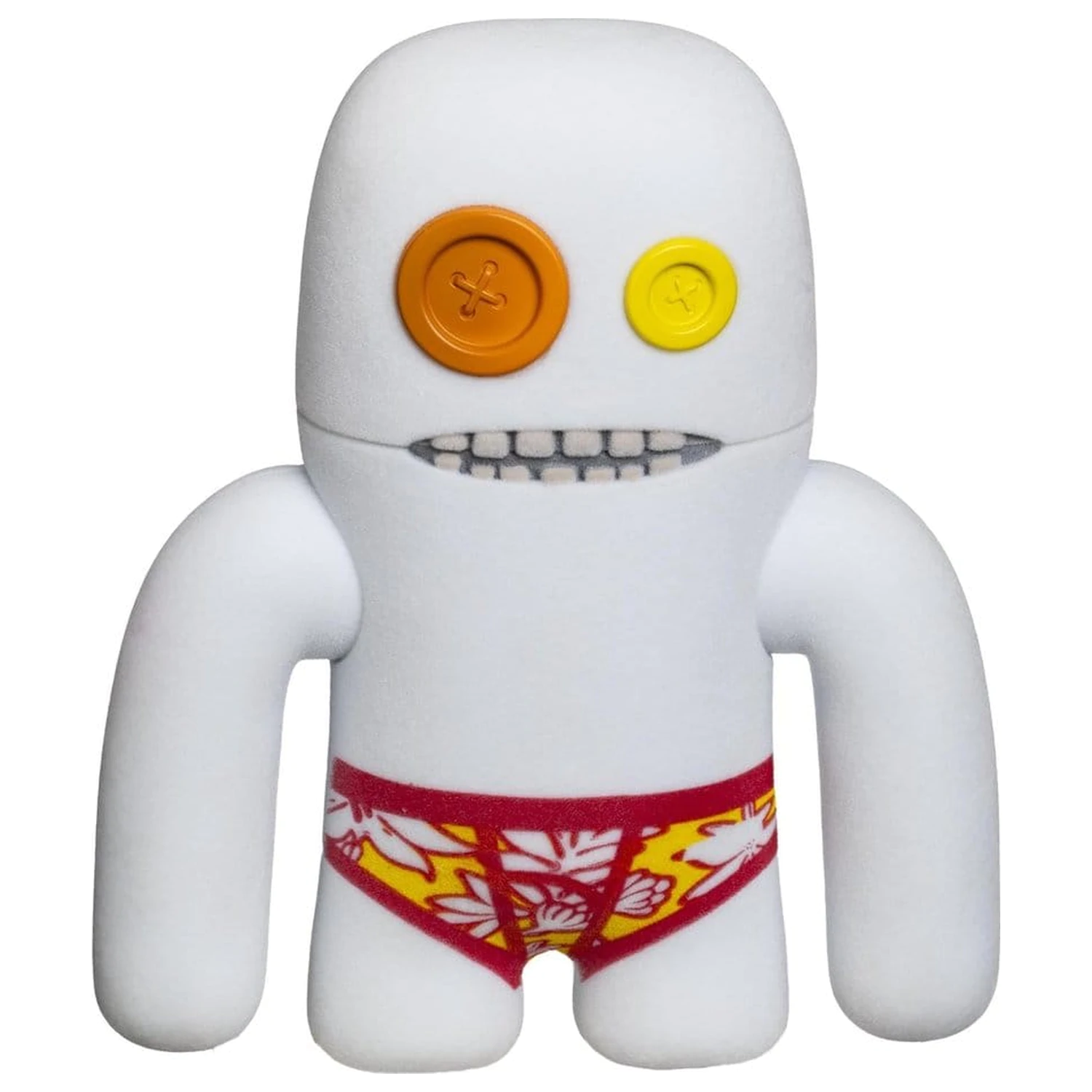 Fuggler: Feature Figures Figura Sasquoosh White v krabicovom balení s priehľadným okienkom produktová fotografia