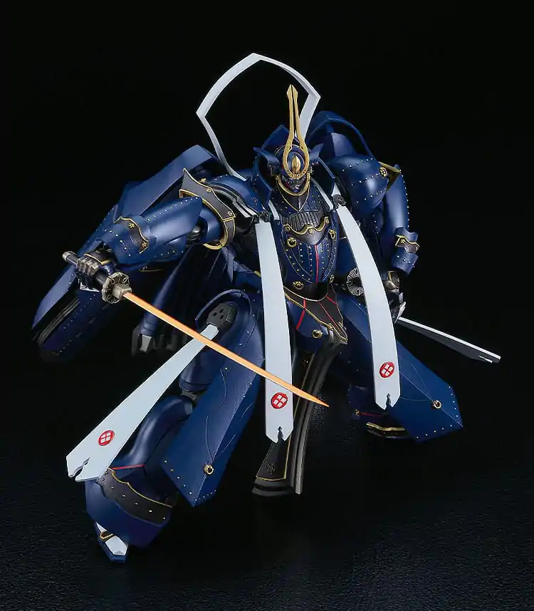 Full Metal Daemon: Muramasa Moderoid plastová stavebnica Soushuu Gorou-Nyuudou Masamune 16 cm produktová fotografia