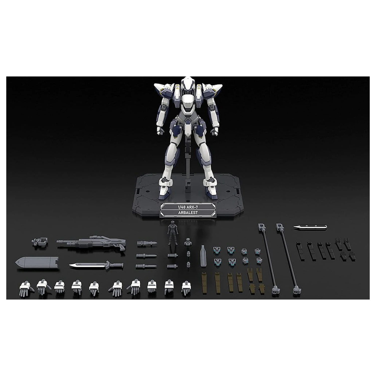 Full Metal Panic! Plastový model súpravy 1/48 Arbalest Special Set 18 cm produktová fotografia