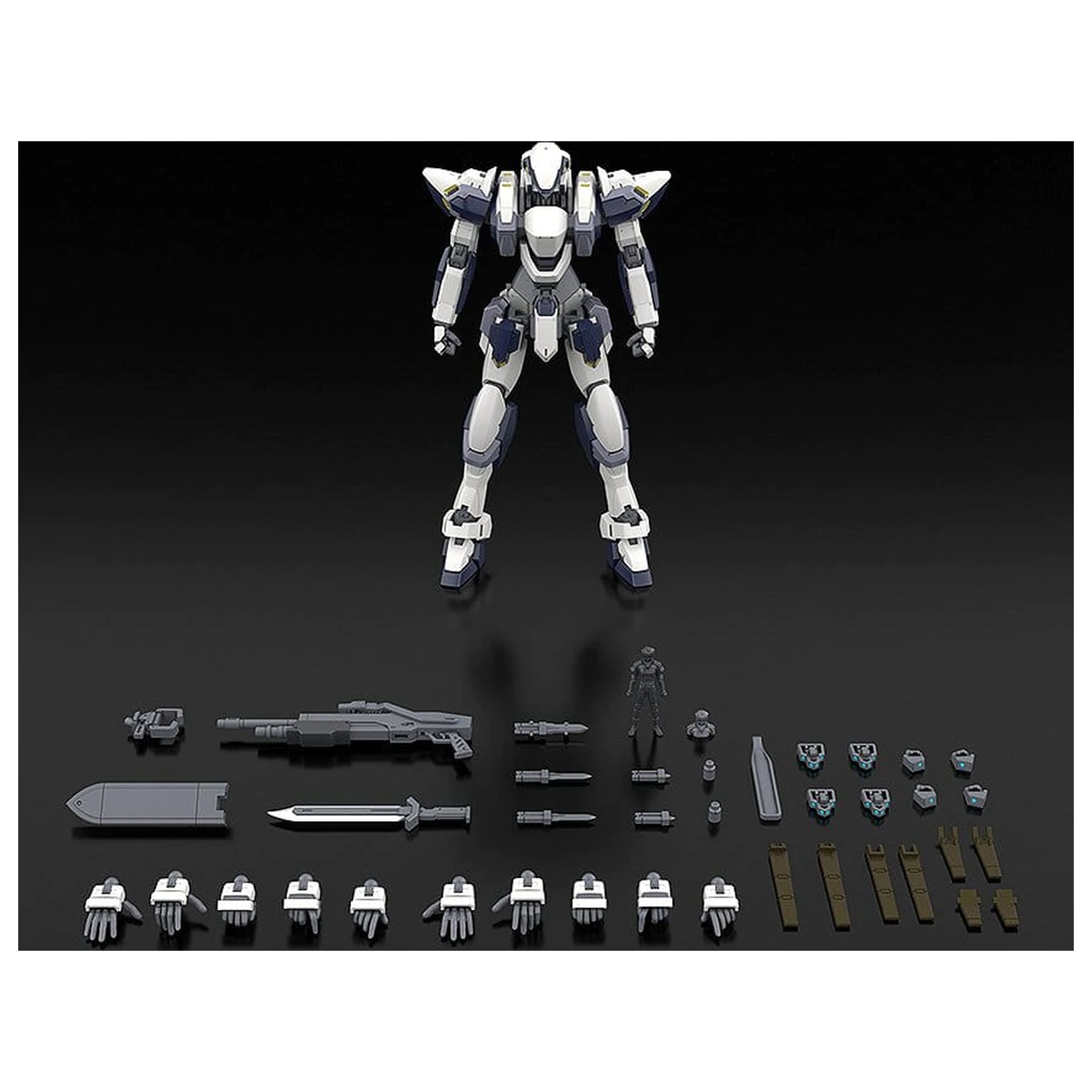 Full Metal Panic! Plastový model súpravy 1/48 Arbalest Special Set 18 cm produktová fotografia