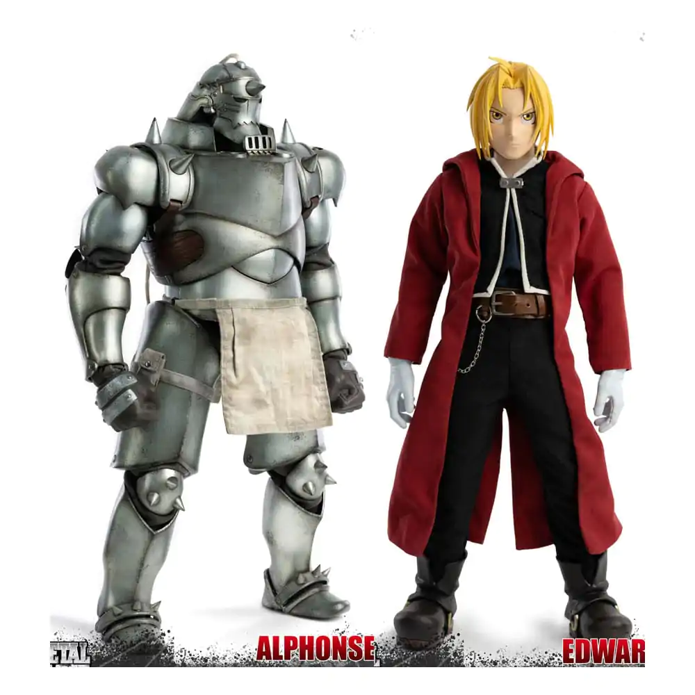 Fullmetal Alchemist: Brotherhood Akčné figúrky 1/6 Alphonse & Edward Elric Twin Pack produktová fotografia