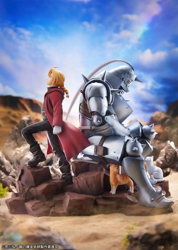 Fullmetal Alchemist: Brotherhood PVC Socha Edward Elric & Alphonse Elric Brothers 24 cm produktová fotografia