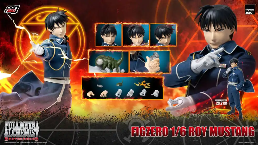 Fullmetal Alchemist: Brotherhood Akčná figúrka FigZero 1/6 Roy Mustang 29 cm produktová fotografia