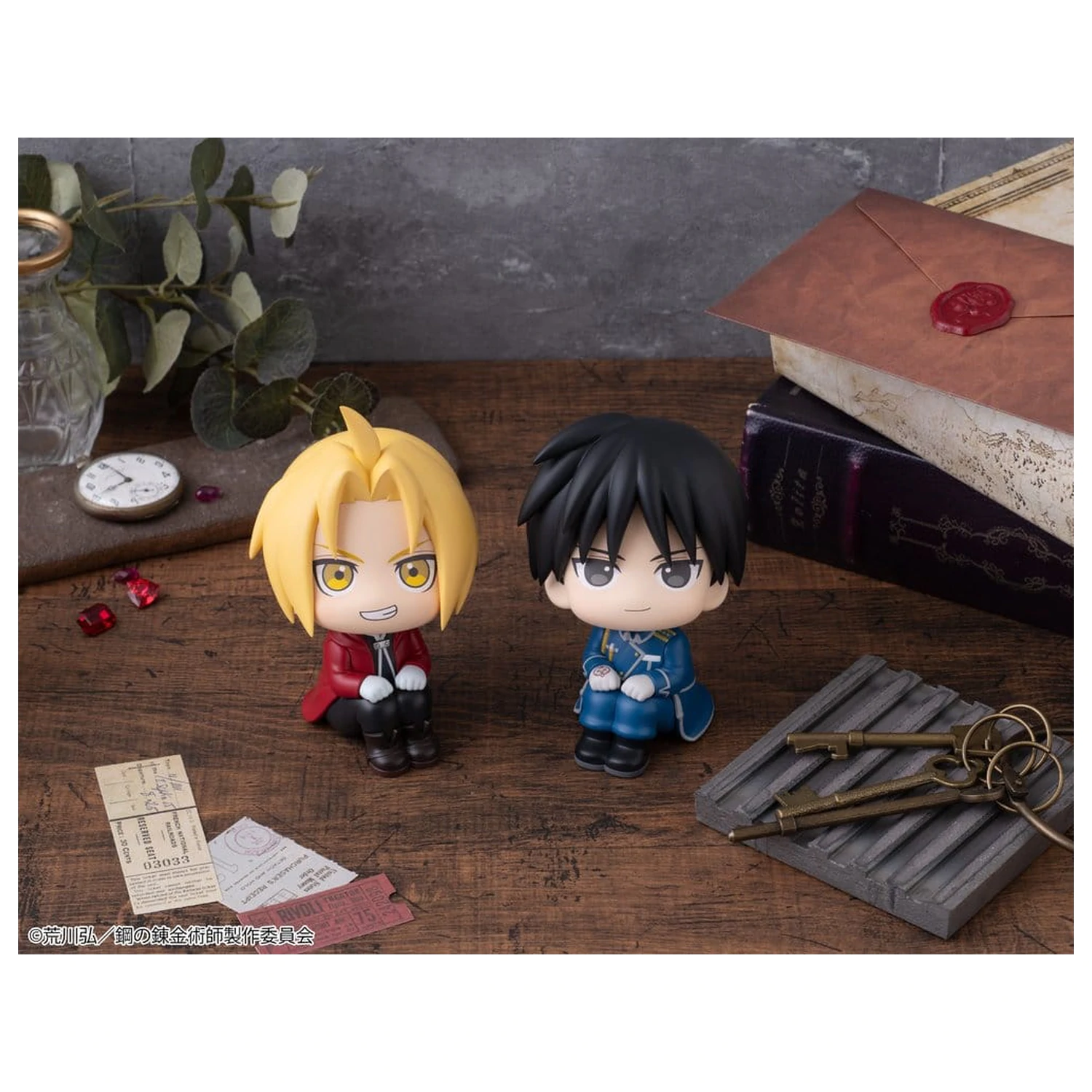 Fullmetal Alchemist Look Up PVC Figúrky 2-balenie Edward Elric & Roy Mustang 11 cm (s darčekom) produktová fotografia