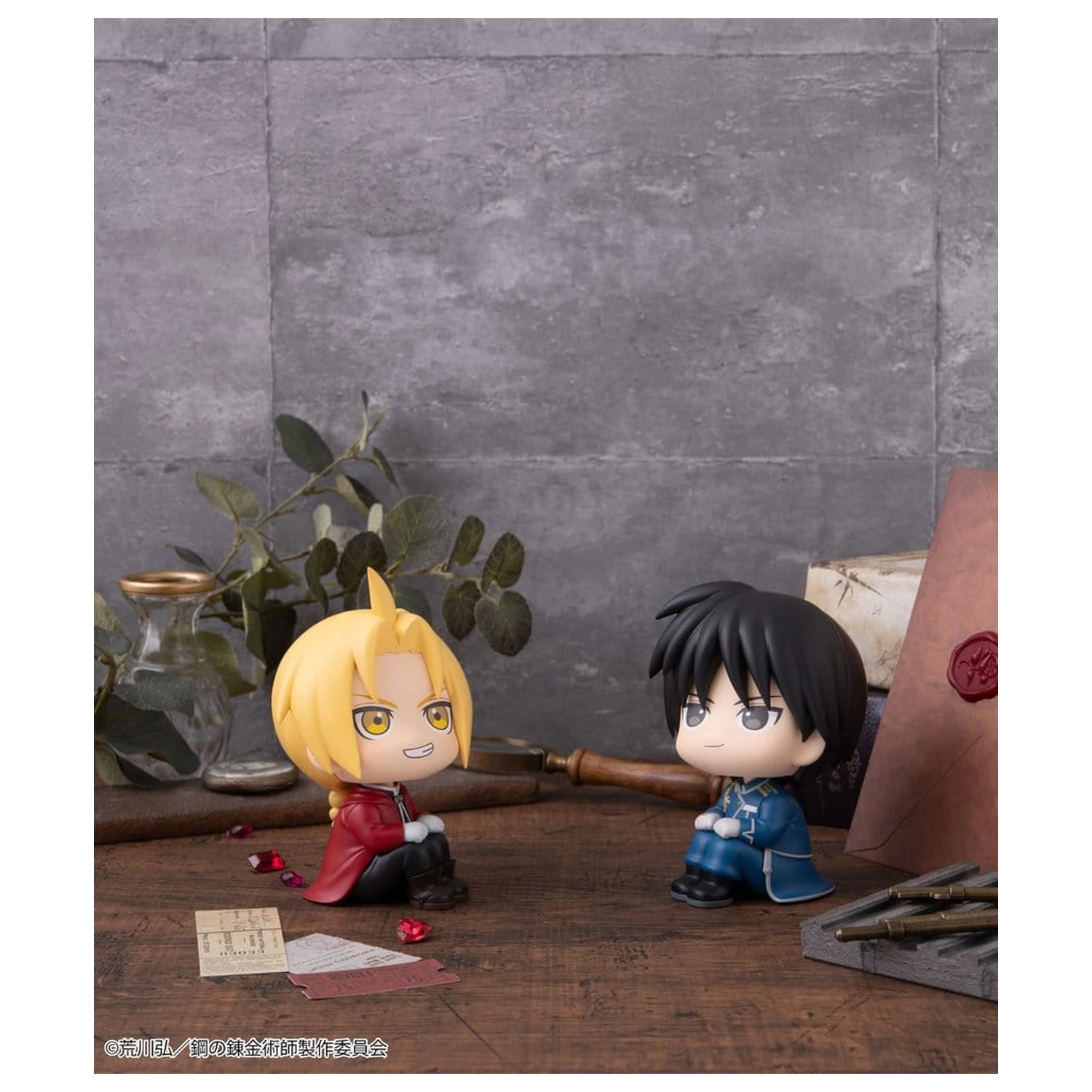 Fullmetal Alchemist Look Up PVC Figúrky 2-balenie Edward Elric & Roy Mustang 11 cm (s darčekom) produktová fotografia