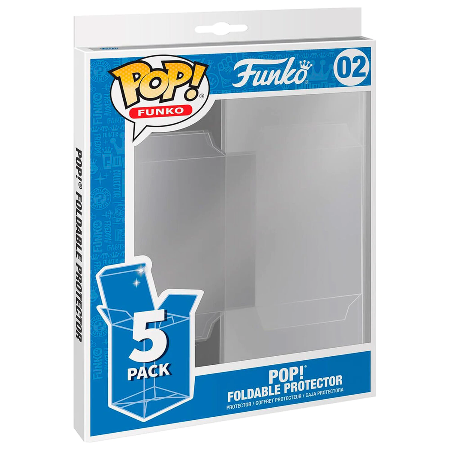 Funko 5-balenie ochranného puzdra pre figúrky Pop normálnej veľkosti produktová fotografia