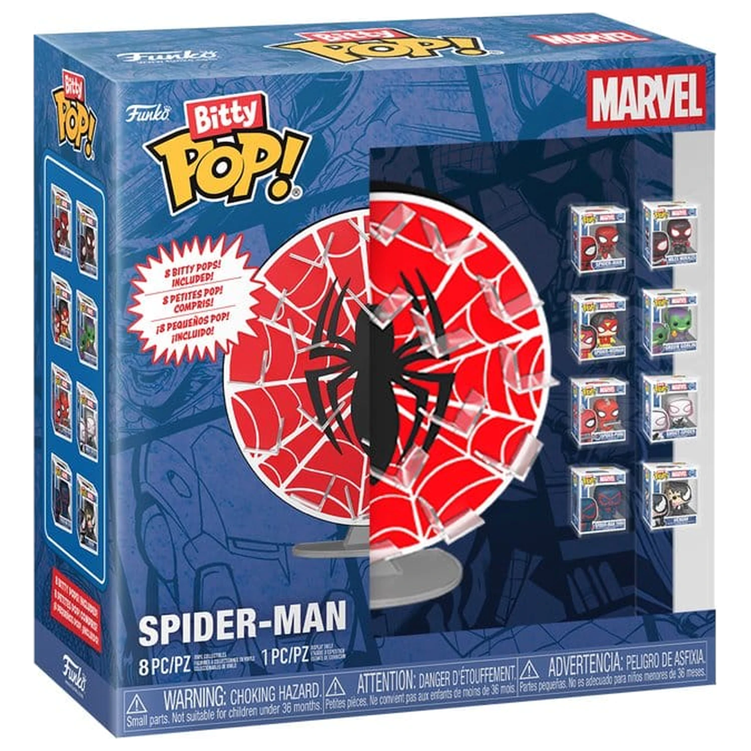 Funko Bitty Displeje: BP&D Balenie - Spider-Man(BF) produktová fotografia