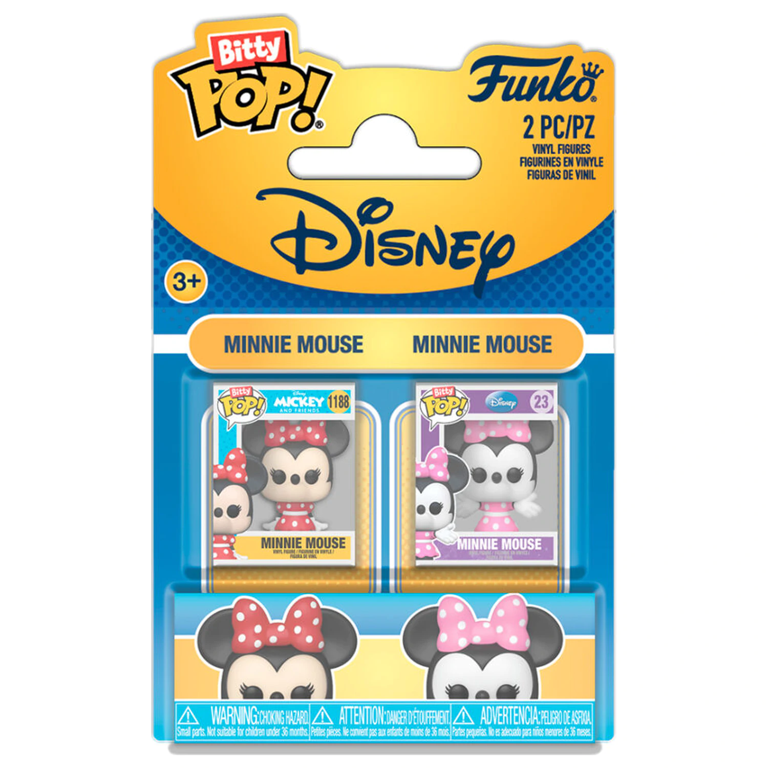 Funko Bitty POP balenie 2 figúrky Disney Minnie & Classic Minnie produktová fotografia