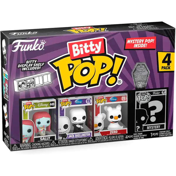 Bitty POP! Vinilová figúrka 4-kusová Disney Nightmare Before Christmas Sally termékfotó