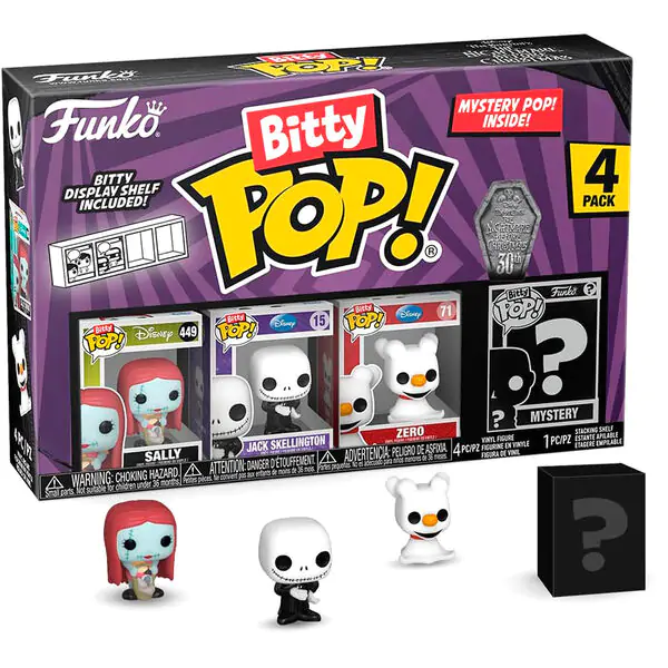 Bitty POP! Vinilová figúrka 4-kusová Disney Nightmare Before Christmas Sally termékfotó