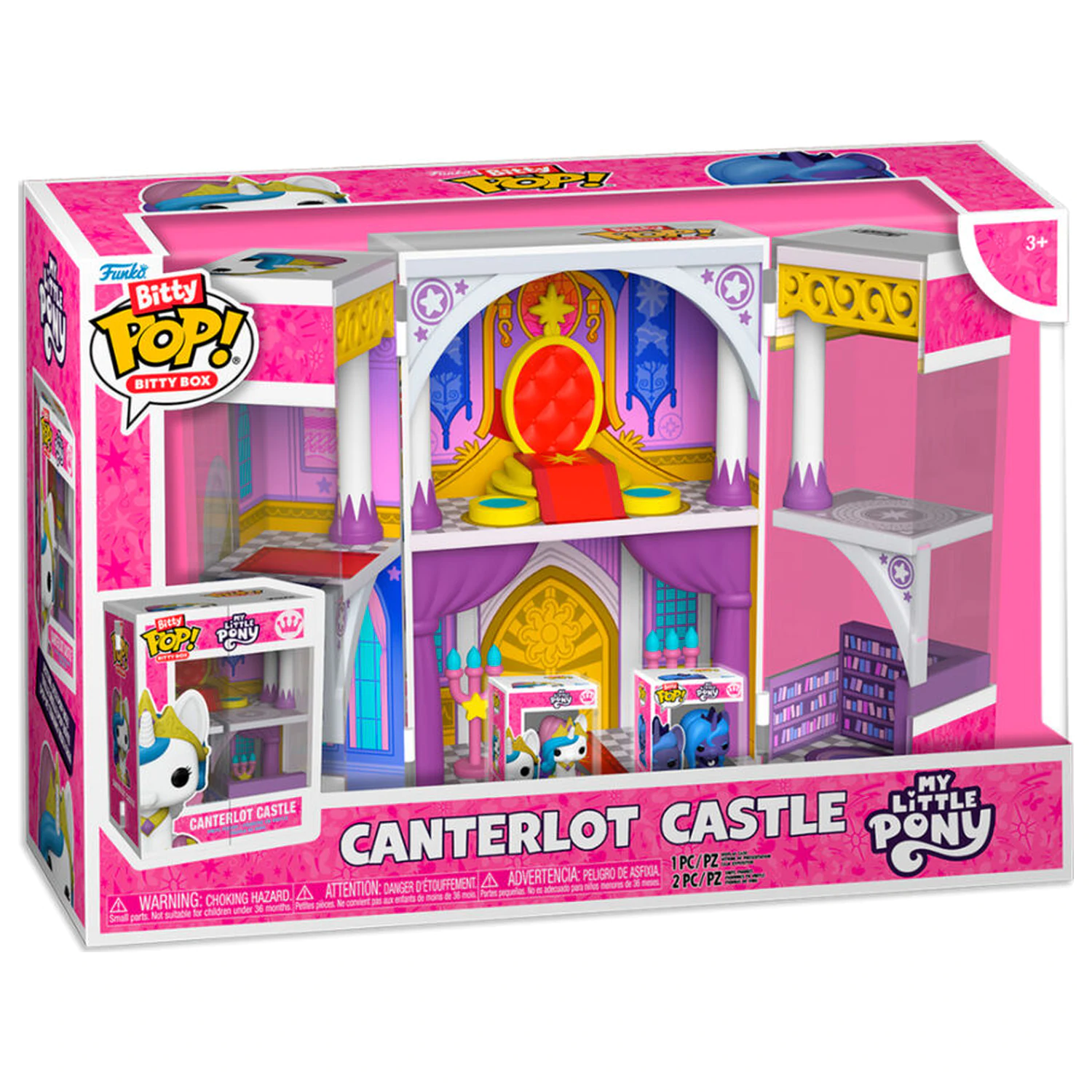 Funko Bitty POP! figúrka Bitty Box My Little Pony Canterlot Castle produktová fotografia