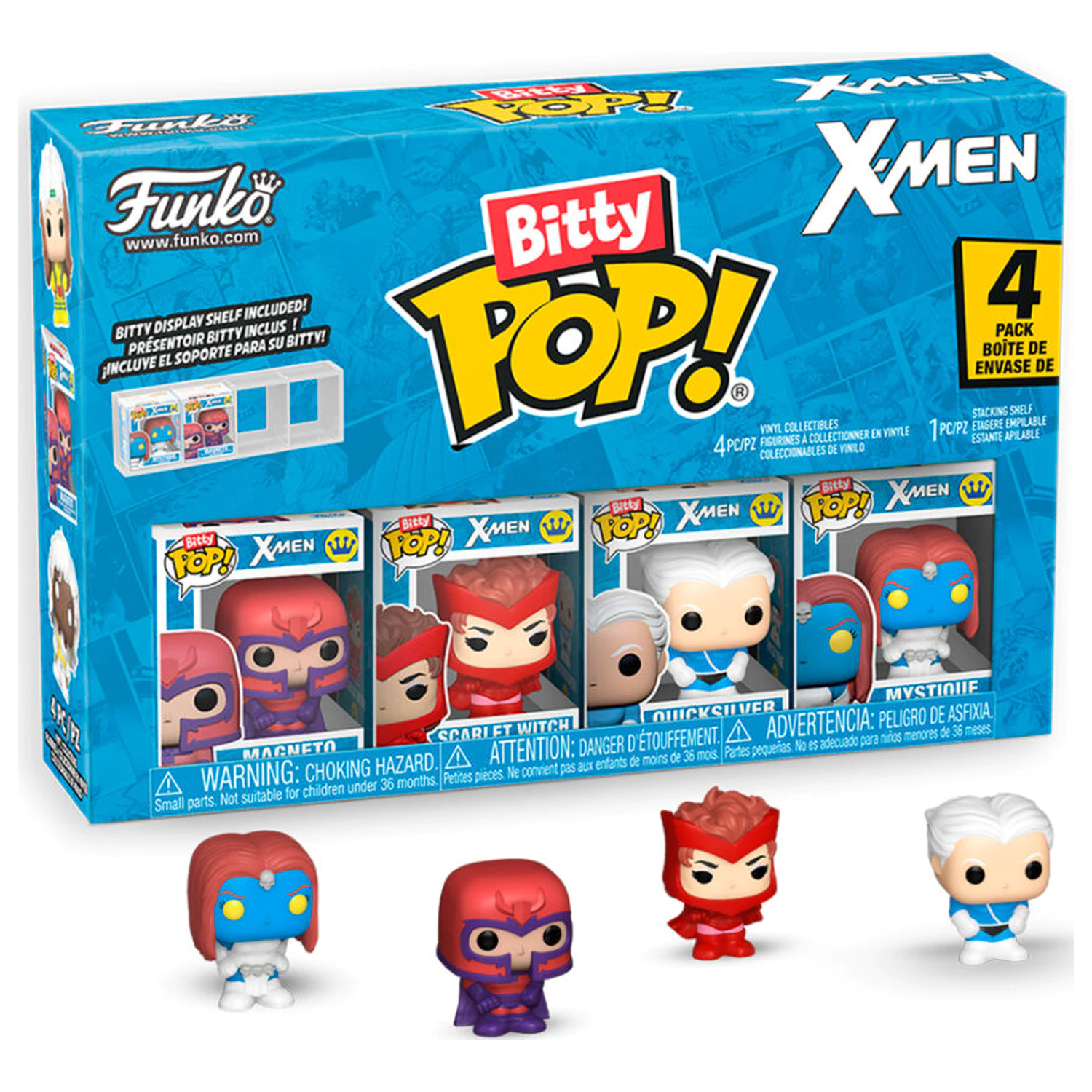 Funko Bitty POP! figúrka Marvel X-Men Magneto produktová fotografia