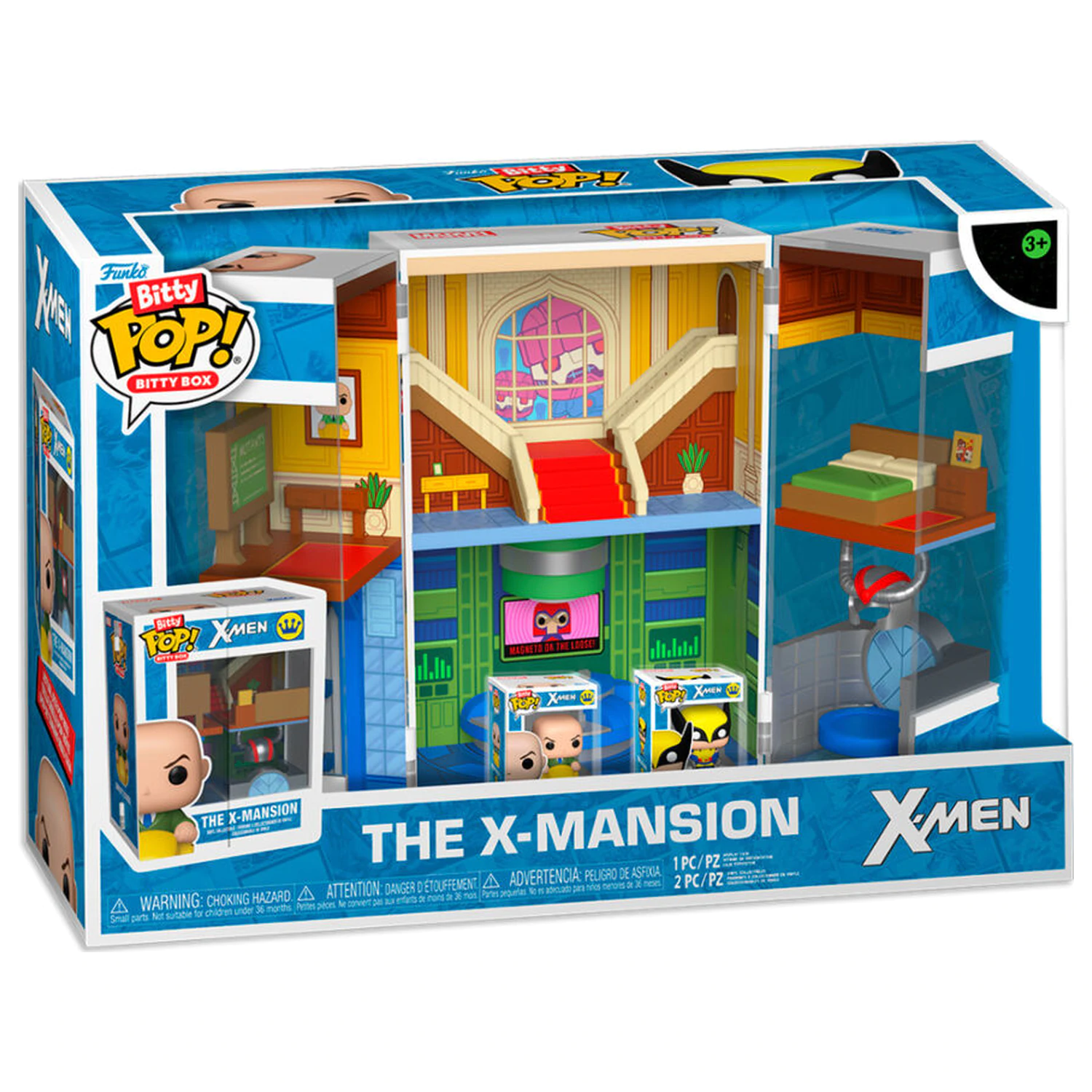 Funko Bitty POP! figúrka Marvel X-Men The X-Mansion produktová fotografia