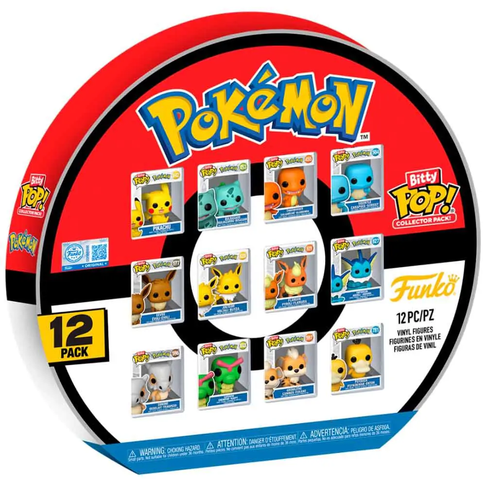 Bitty Funko POP figúrka multipack Pokemon produktová fotografia