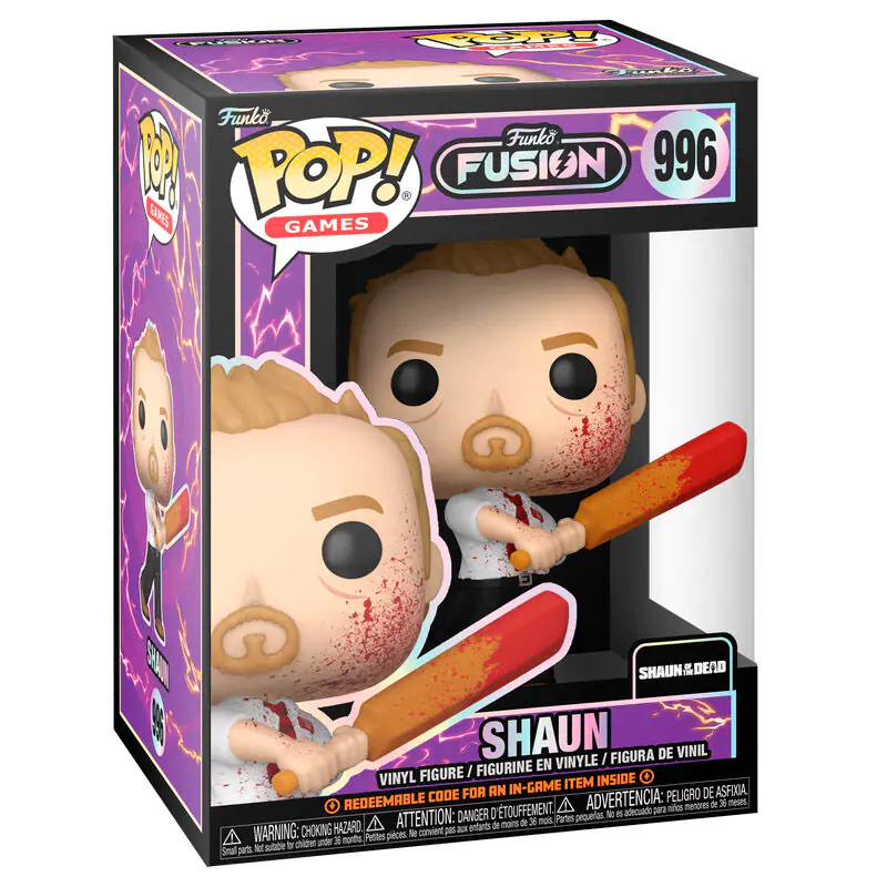 Funko Fusion: Shaun of the Dead Funko POP! Games Vinyl Figurka Shaun 9 cm termékfotó