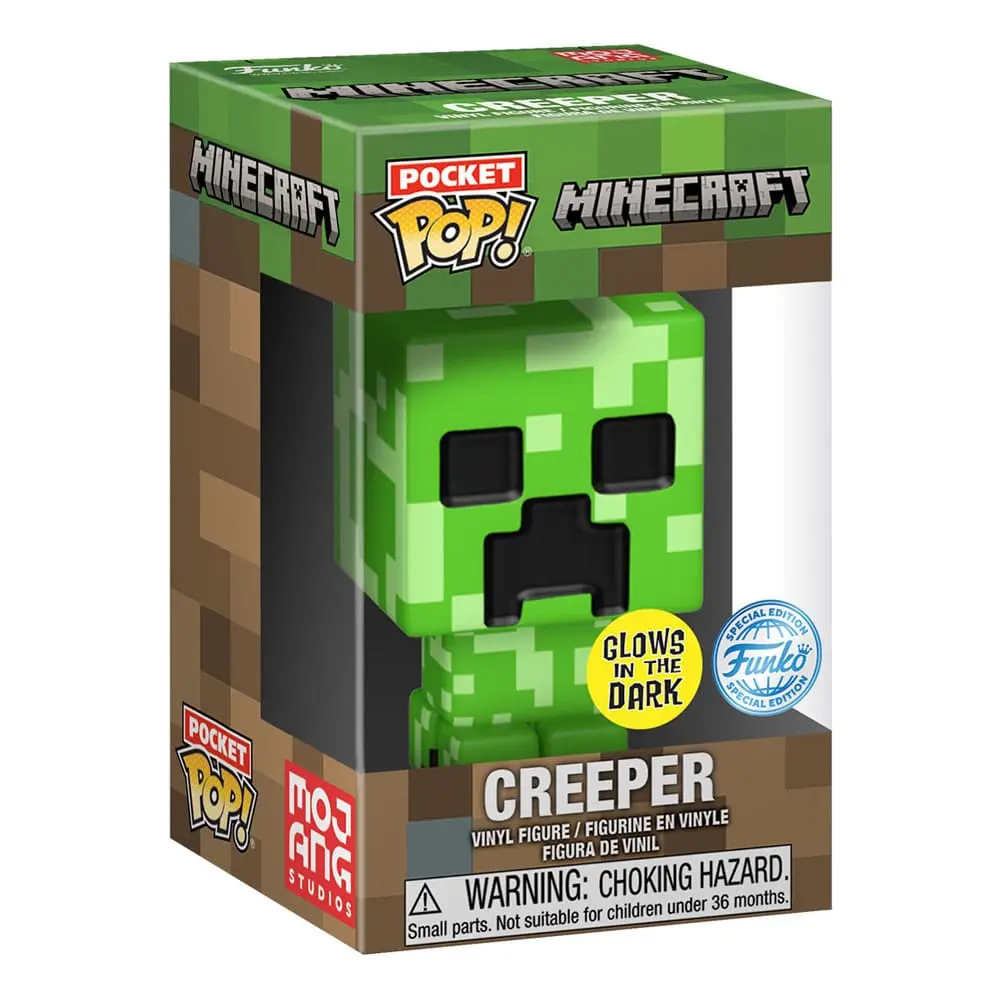 Minecraft Pocket POP! & Detské tričko Box Blue Creeper Veľkosť M produktová fotografia