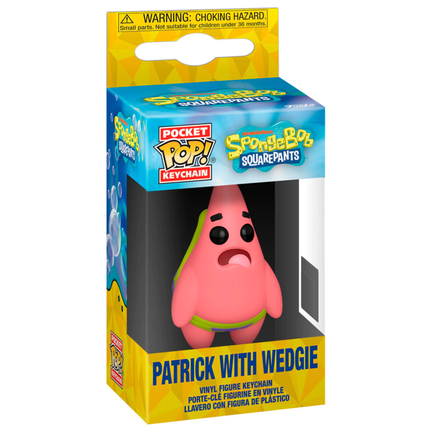 Funko Pocket POP prívesok na kľúče SpongeBob SquarePants Patrick s Wedgie produktová fotografia