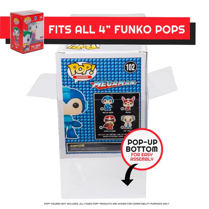 Funko POP balenie 10 Premium ochranných obalov produktová fotografia