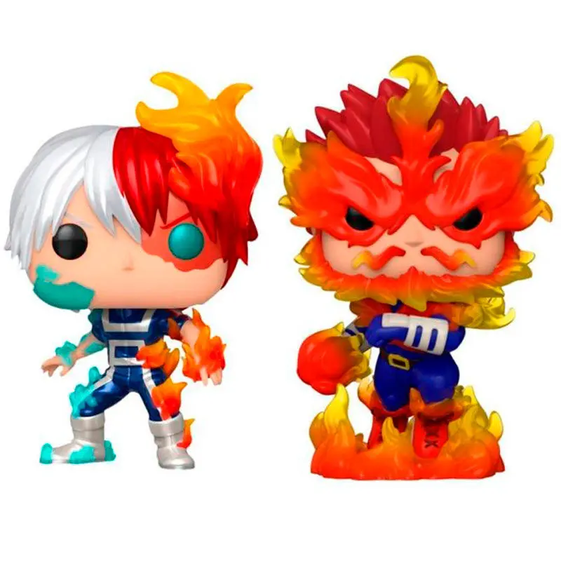 My Hero Academia POP! Vinylové figúrky 2-balenie Endeavor & Todoroki 9 cm produktová fotografia