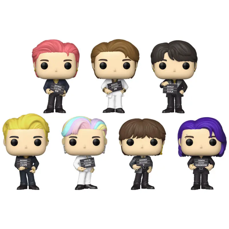 BTS POP! Rocks Vinilové figúrky 7-balenie Butter 9 cm termékfotó