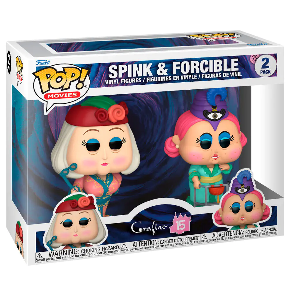 Funko POP balenie 2 figúrky Coraline Spink & Forcible produktová fotografia