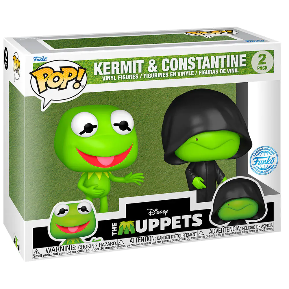 Funko POP balenie 2 figúrky Disney The Muppets Kermit & Constantine Exclusive produktová fotografia