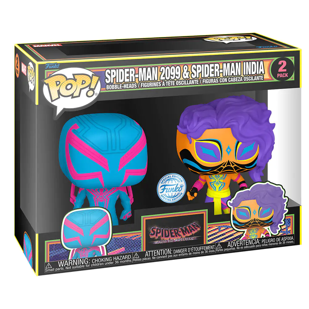 Funko POP pack 2 figúrky Spider-Man - Spider-Man 2099 & Spider-Man India Exclusive termékfotó