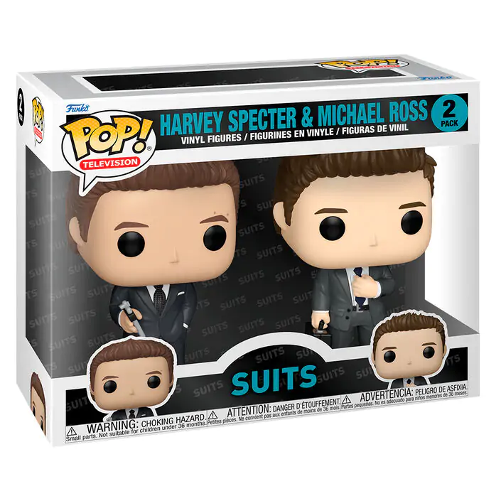 Funko POP balenie 2 figúrky Suits Harvey Specter & Michael Ross produktová fotografia