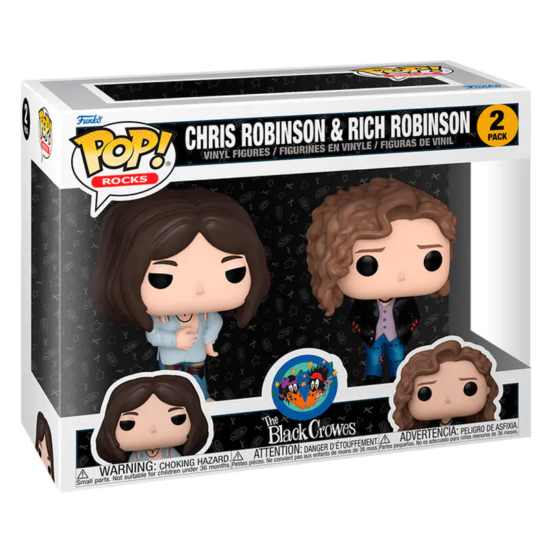 Funko POP 2-pack figúrok The Black Crowes Chris Robinson & Rich Robinson termékfotó