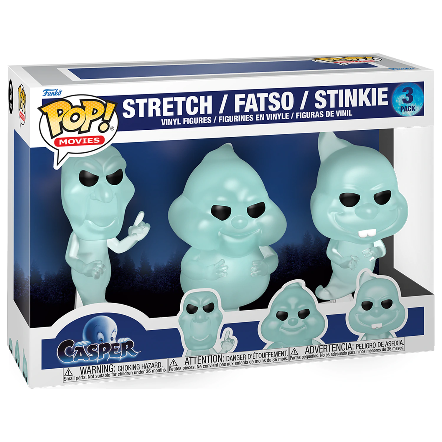 Funko POP balenie 3 figúrky Casper Ghostly Trio produktová fotografia