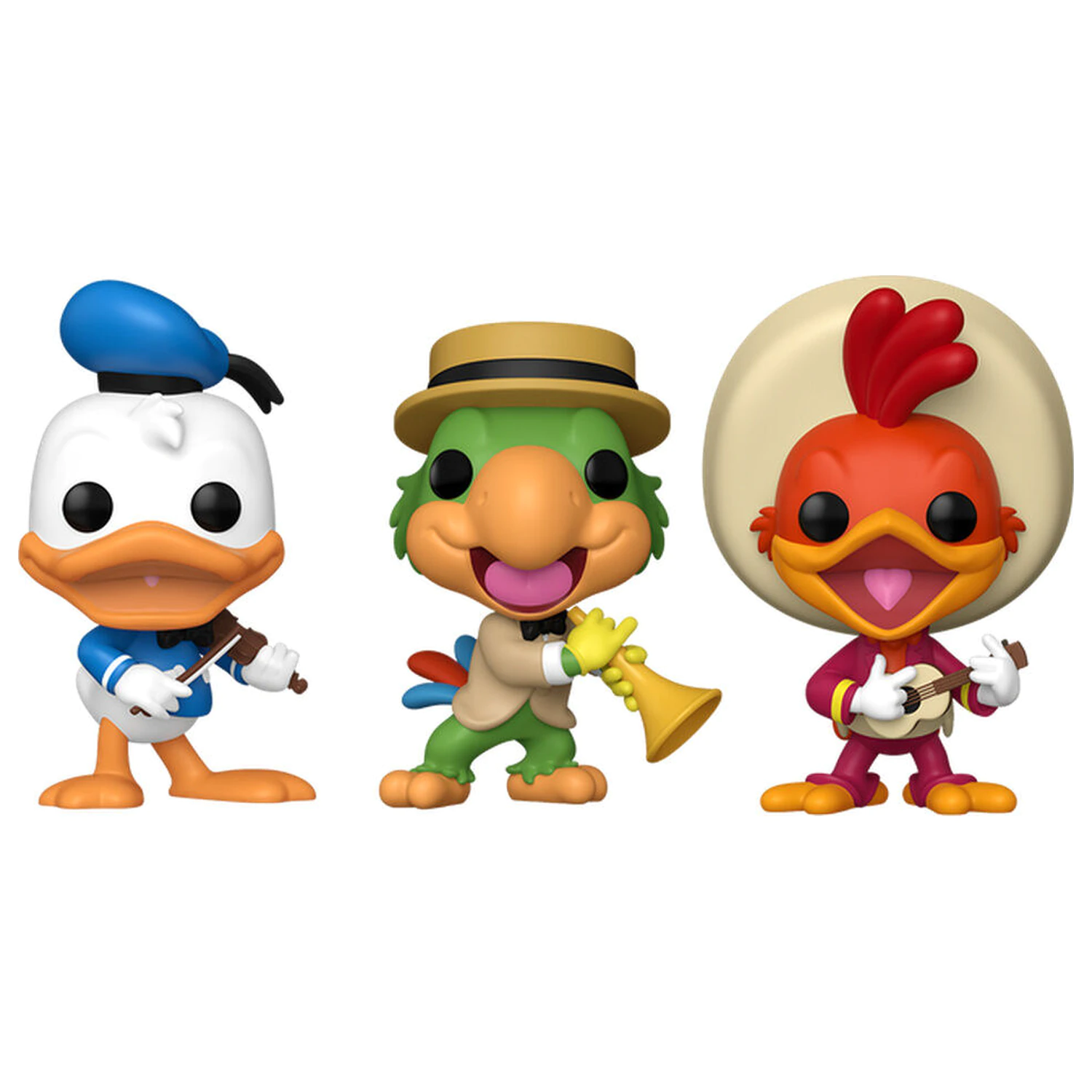 Funko POP 3 balenie figúrok Disney The Three Caballeros produktová fotografia