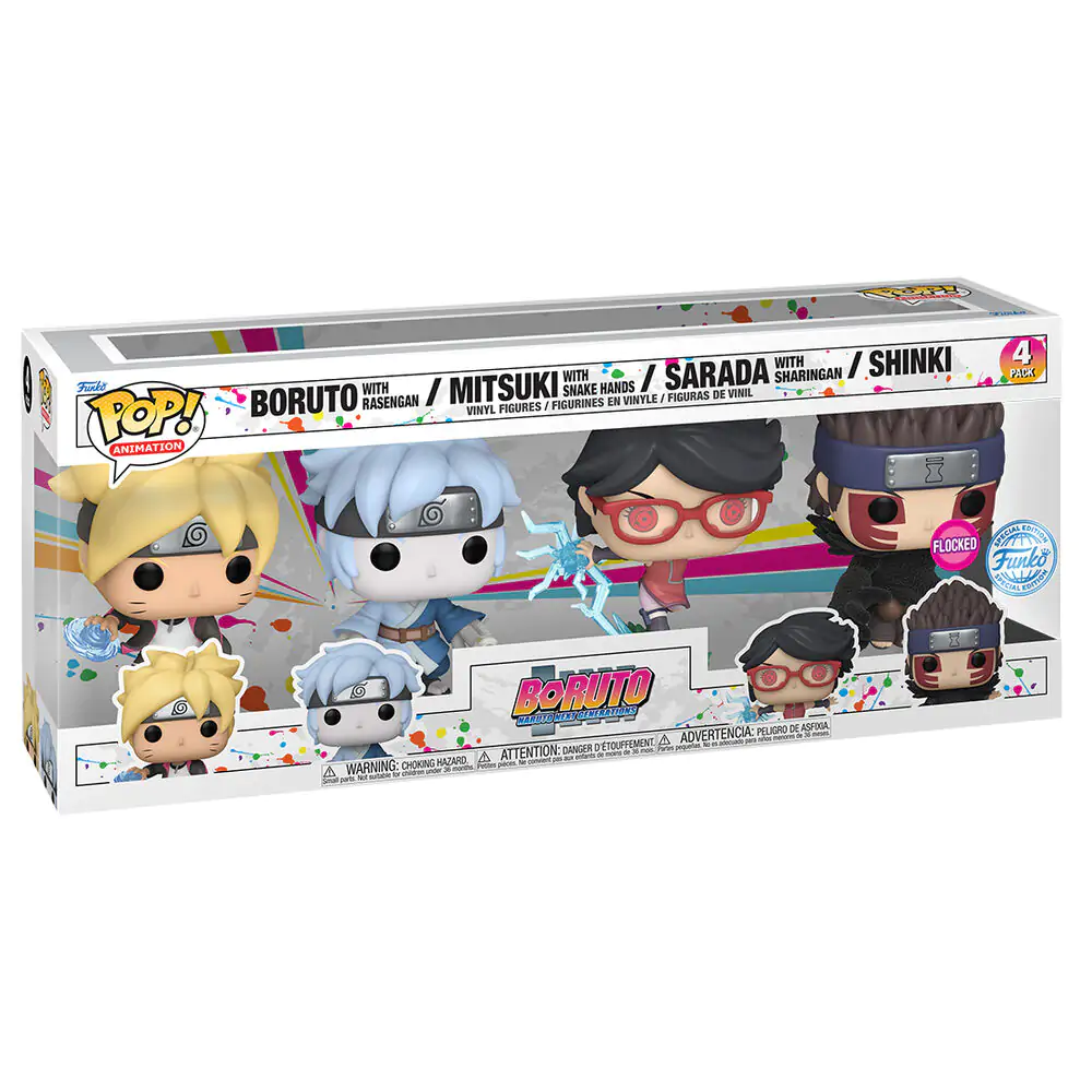 Funko POP pack 4 figúrky Boruto Exclusive termékfotó