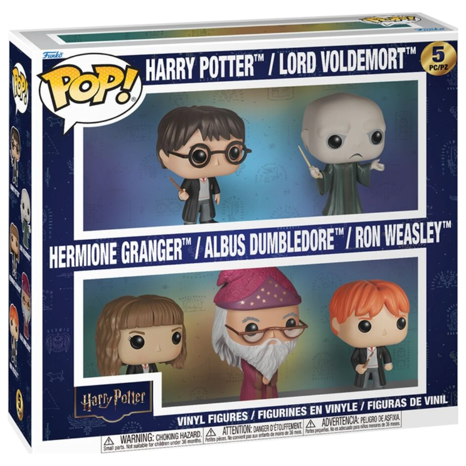 Funko POP balenie 5 figúrok Harry Potter produktová fotografia