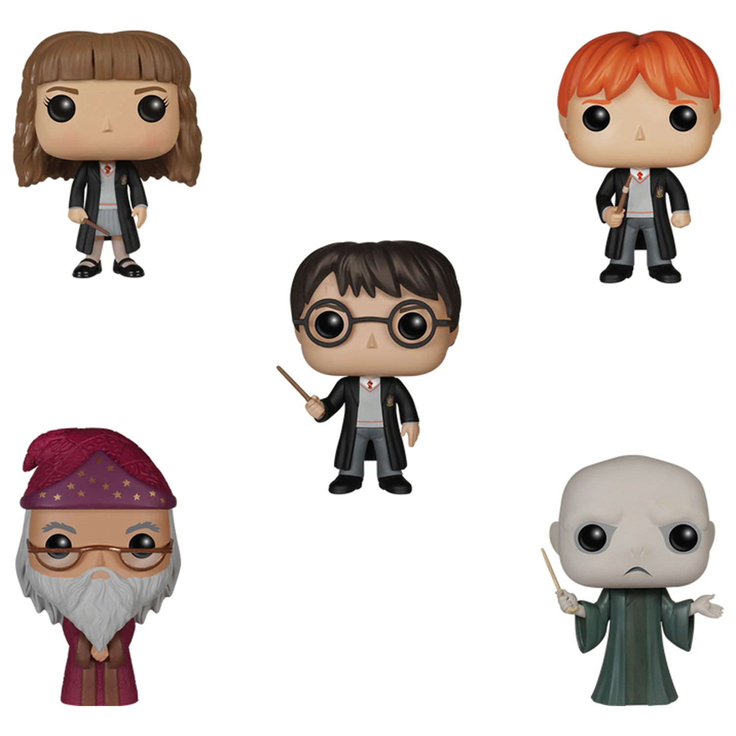 Funko POP balenie 5 figúrok Harry Potter produktová fotografia