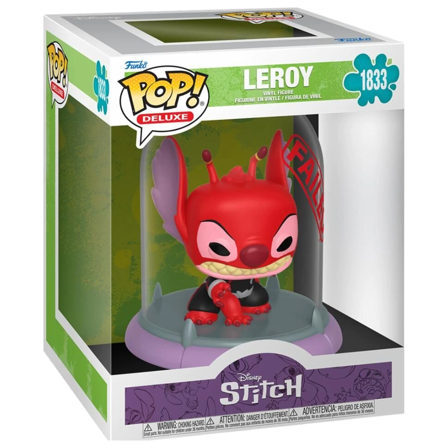 Funko POP Deluxe figúrka Disney Stitch Experiments Leroy produktová fotografia