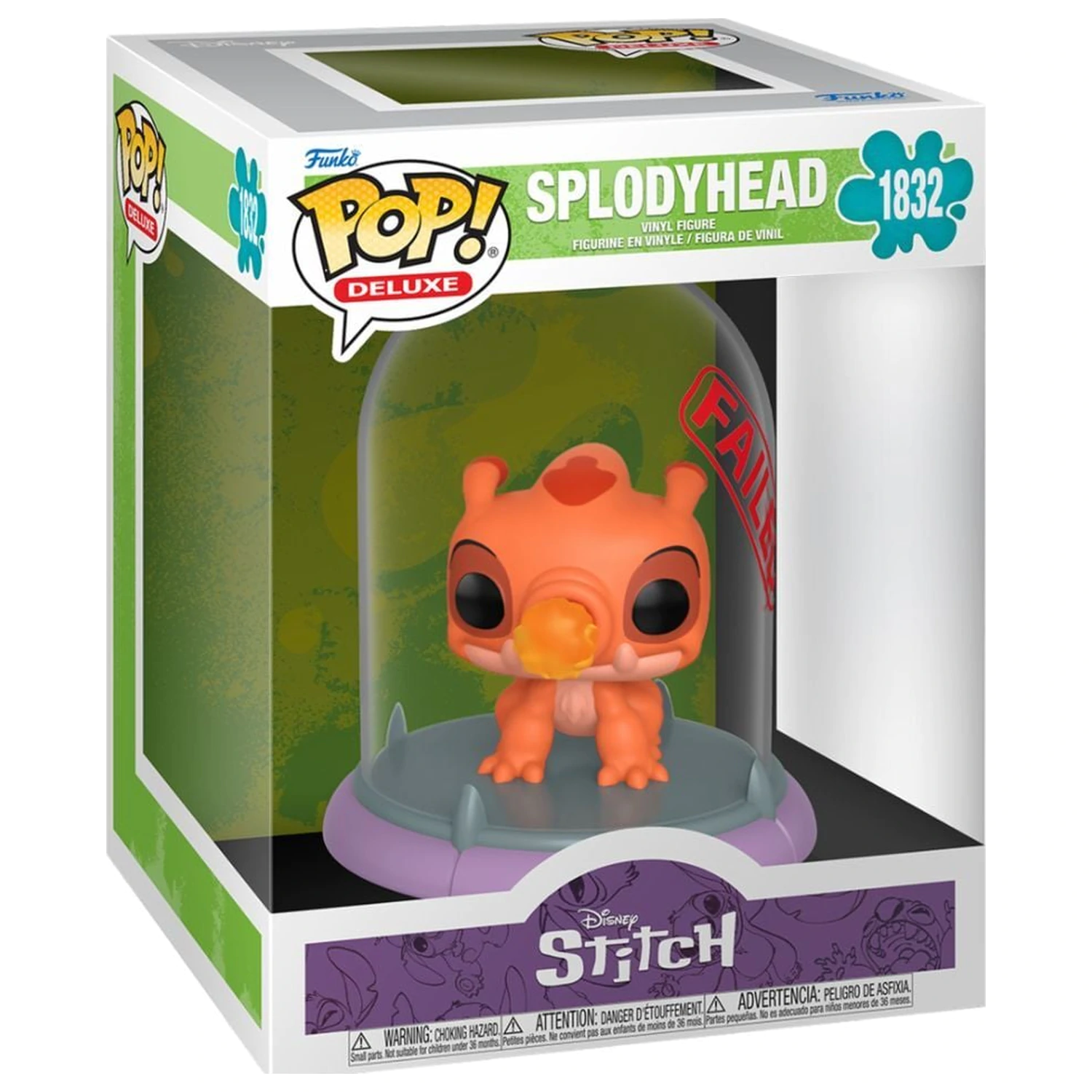 Funko POP Deluxe figúrka Disney Stitch Experiments Splodyhead produktová fotografia