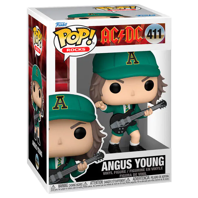 Funko POP figúrka AC/DC Angus Young Green termékfotó