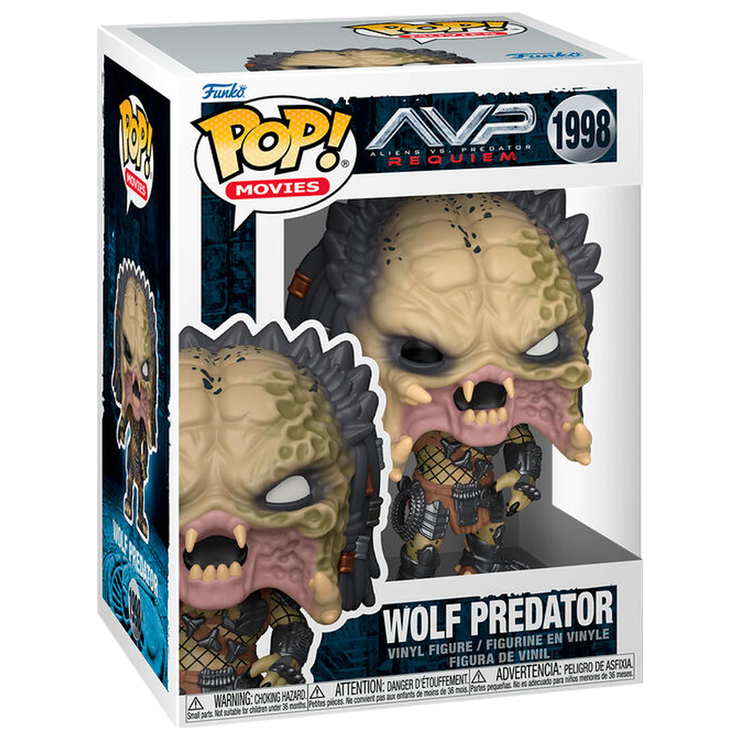 Funko POP figúrka Alien vs Predator Requiem Wolf Predator produktová fotografia